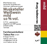 Muskateller mild 2021